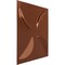 Ekena Millwork 19 5/8in. W x 19 5/8in. H Pinwheel EnduraWall Decorative 3D Wall Panel Covers 2.67 Sq. Ft. WP20X20PIBCO - alternate 5